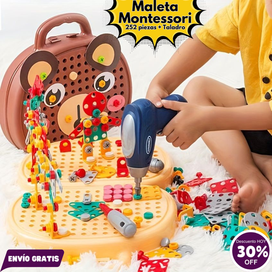 MINI TALADRO MONTESSORI 3D