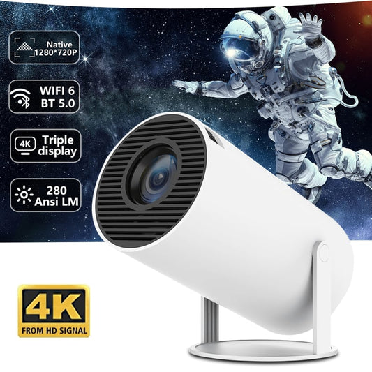 PROYECTOR PORTATIL HY300 𝐏𝐑𝐄𝐌𝐈𝐔𝐌 𝟒𝐊